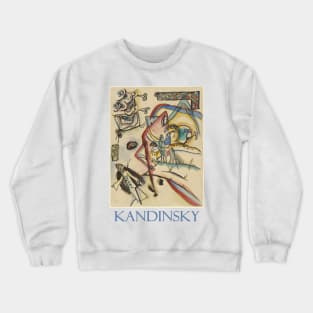 The Horseman by Wassily Kandisky Crewneck Sweatshirt